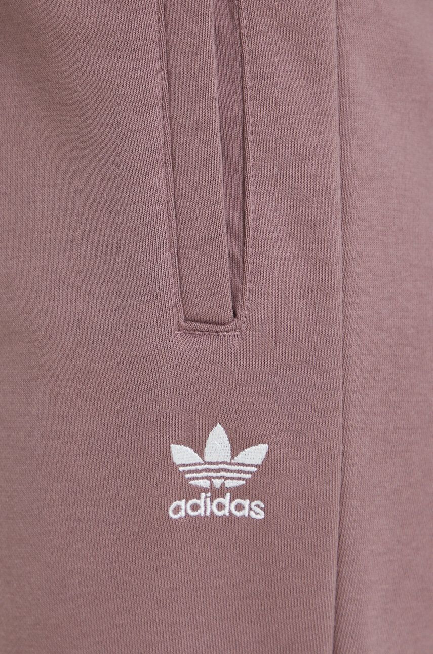 adidas Originals Спортен панталон в бордо с изчистен дизайн - Pepit.bg