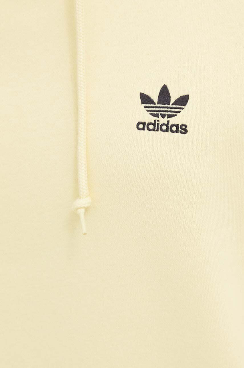 adidas Originals Суичър в жълто с качулка с апликация - Pepit.bg