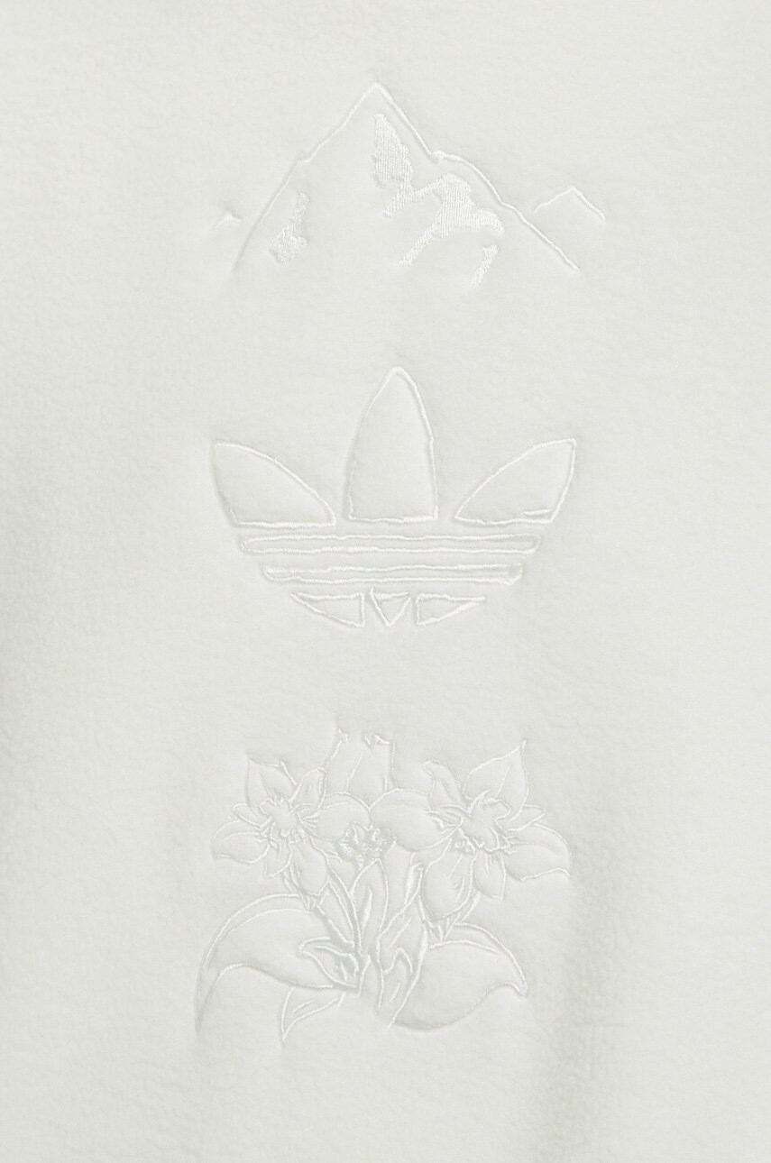 adidas Originals Суичър в бяло с апликация - Pepit.bg