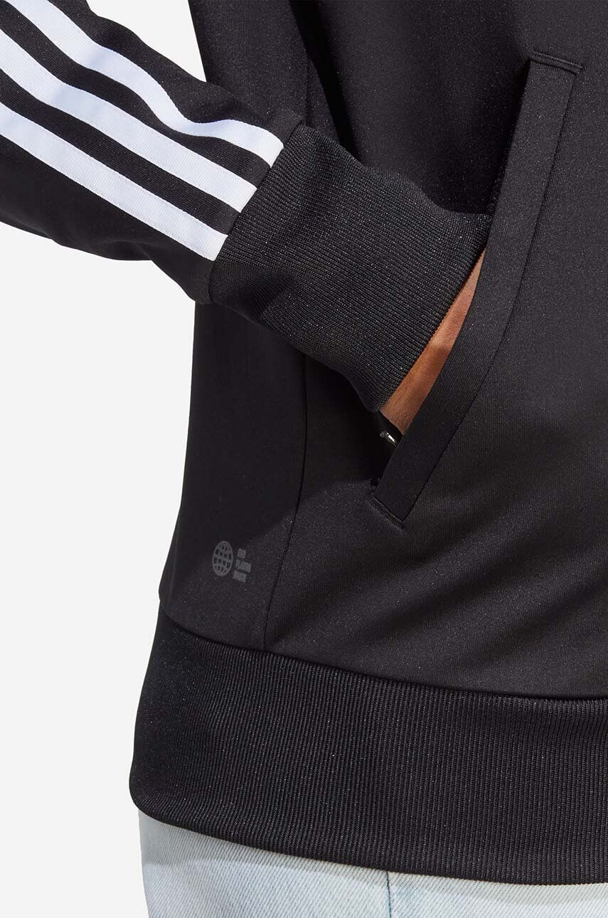 adidas Originals Суичър в черно с апликация - Pepit.bg