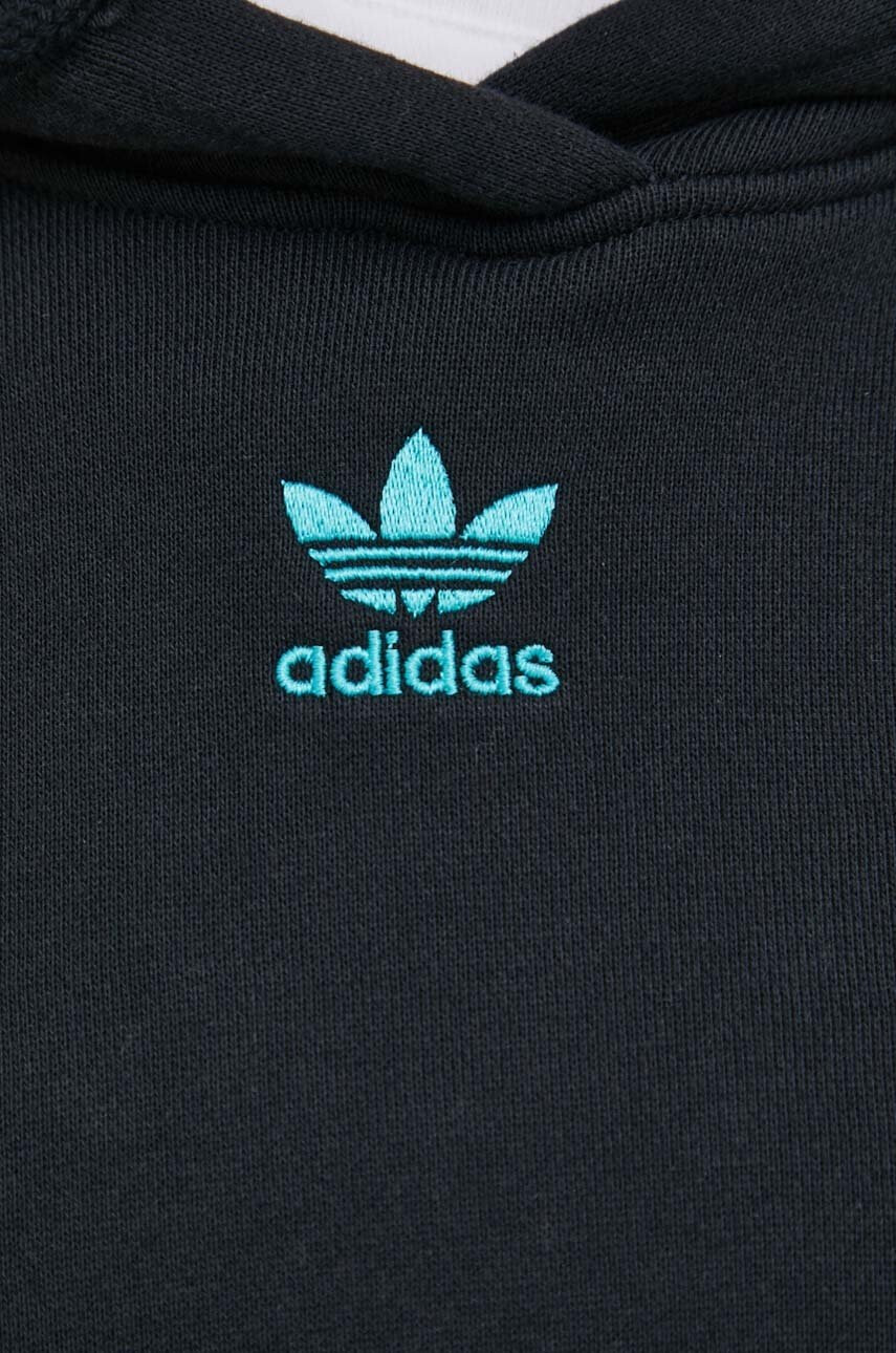 adidas Originals Суичър HC4591 дамска в черно с принт - Pepit.bg