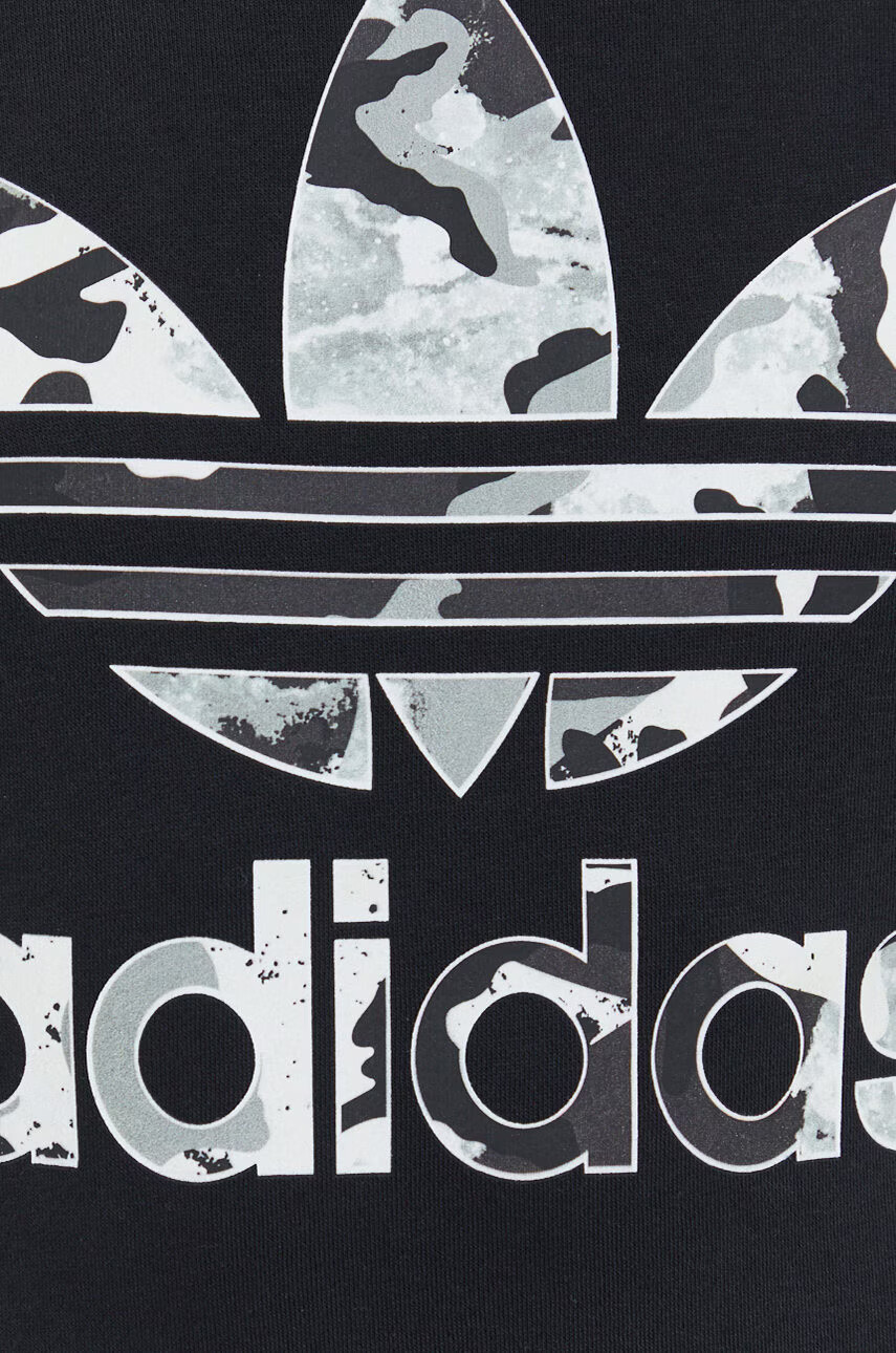 adidas Originals Суичър в черно с принт - Pepit.bg