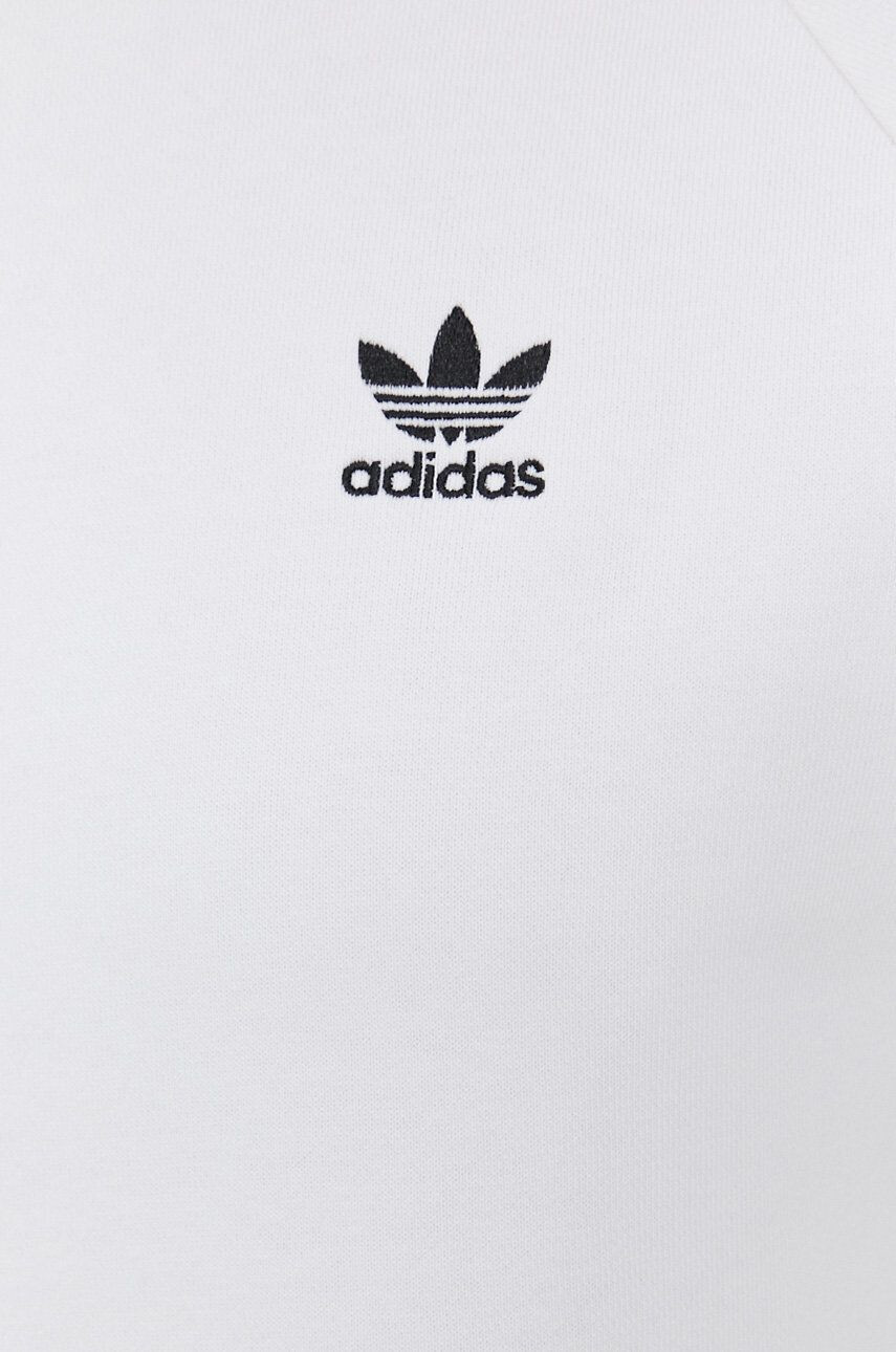 adidas Originals Суичър H34644 мъжки в бяло с принт - Pepit.bg