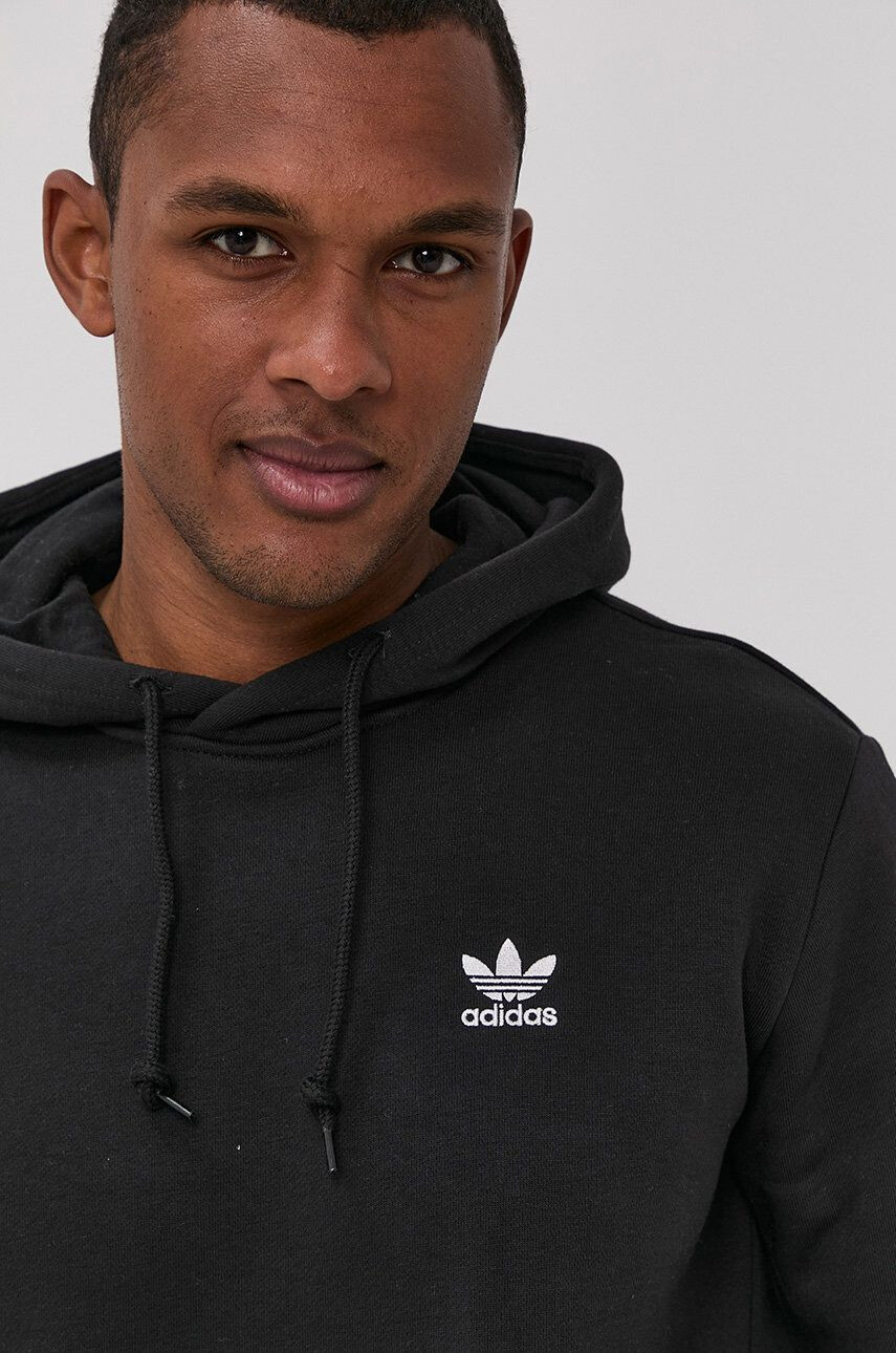 adidas Originals Суичър H34652 в черно с изчистен дизайн - Pepit.bg