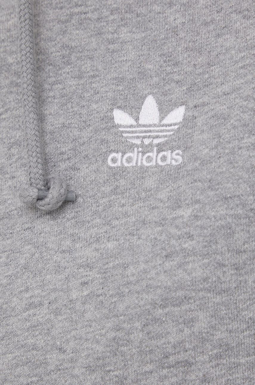 adidas Originals Суичър H34654 в меланж на сиво - Pepit.bg