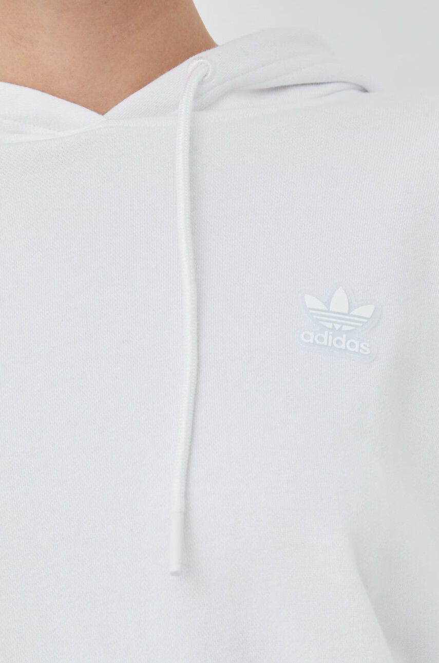 adidas Originals Суичър HT5977 в бяло с принт - Pepit.bg