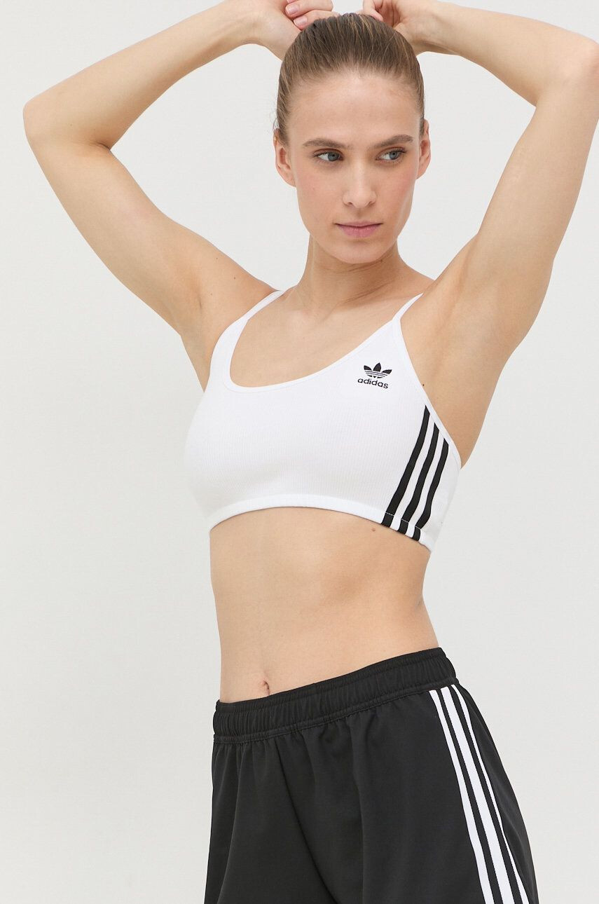 adidas Originals Сутиен в бяло - Pepit.bg