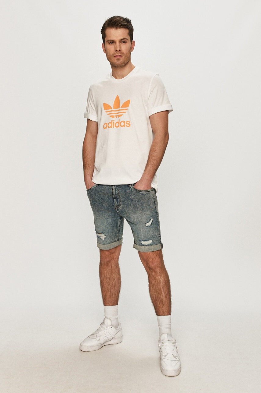 adidas Originals Тениска в лилаво - Pepit.bg