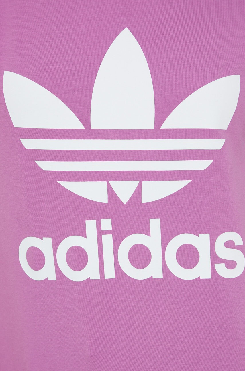 adidas Originals Тениска в лилаво - Pepit.bg