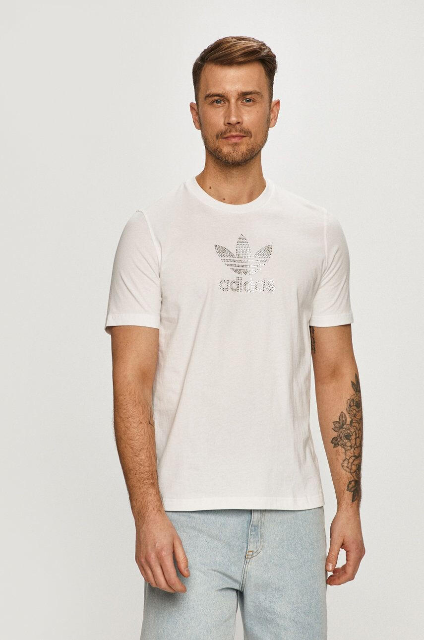 adidas Originals Тениска в синьо - Pepit.bg