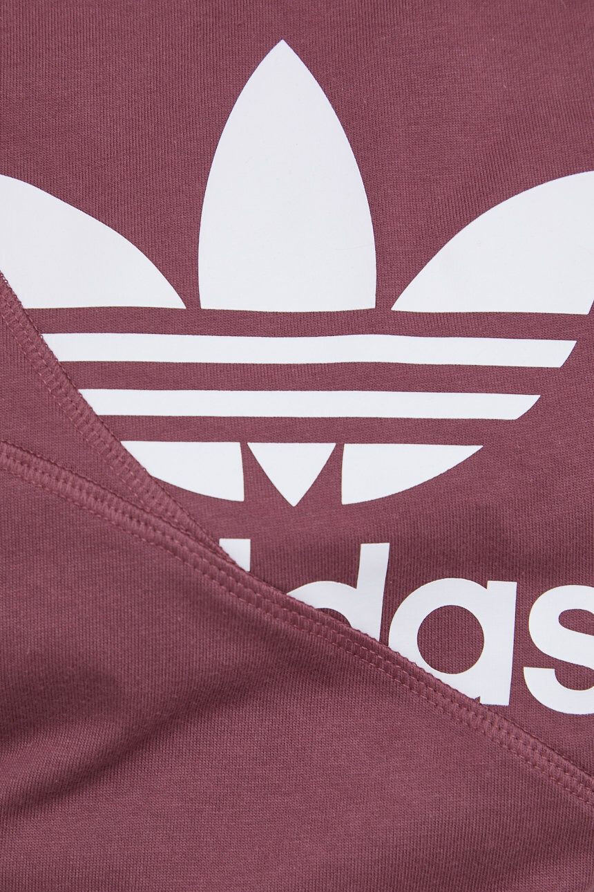 adidas Originals Тениска Adicolor HC7044 дамска в лилаво - Pepit.bg