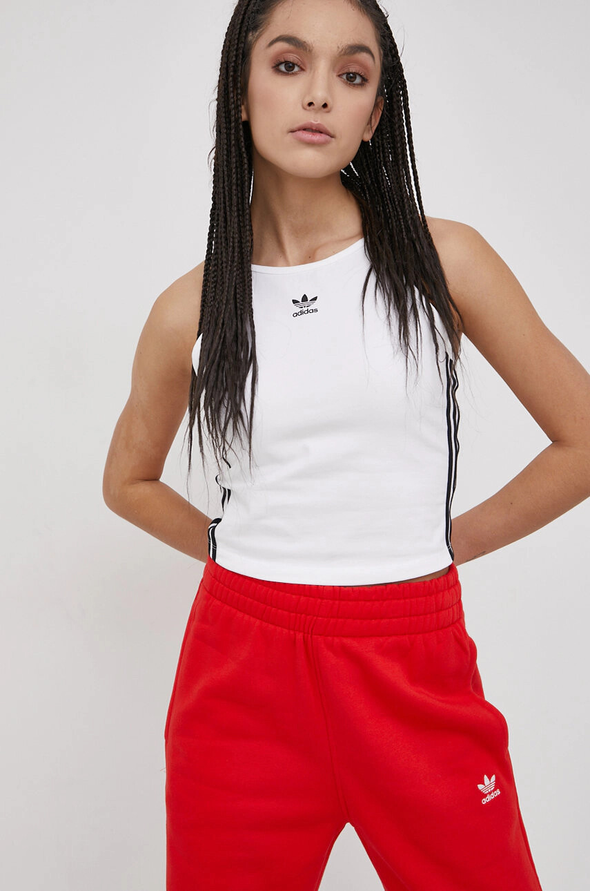 adidas Originals Топ HF3399 дамски в черно - Pepit.bg