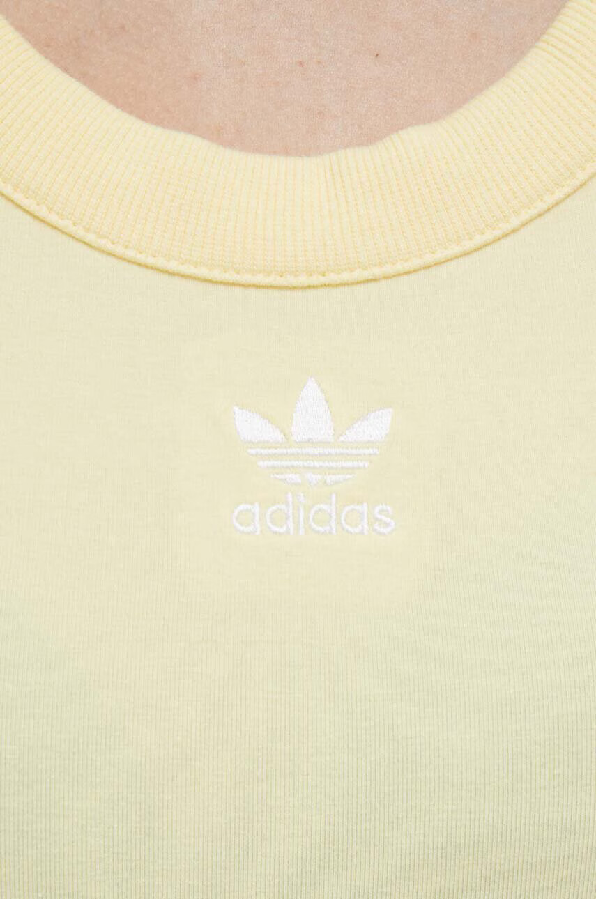adidas Originals Топ дамски в жълто - Pepit.bg