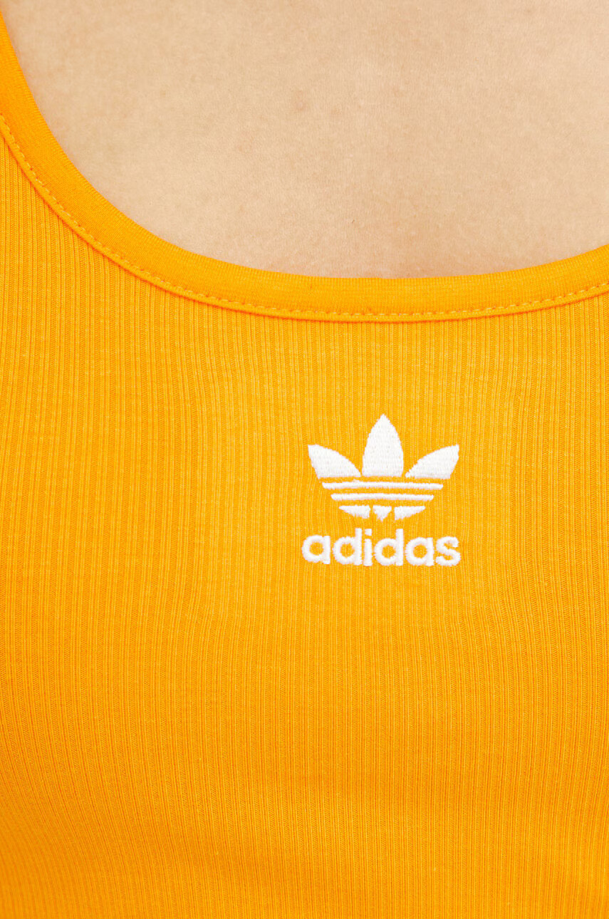 adidas Originals Топ Adicolor дамски в оранжево - Pepit.bg