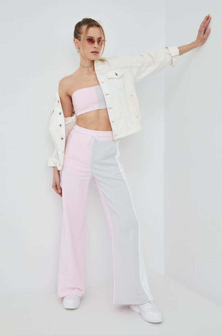 adidas Originals Топ HT5970 дамски в розово - Pepit.bg