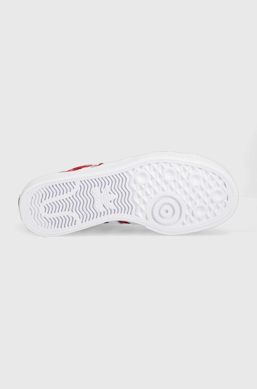 adidas Originals Високи кецове в червено - Pepit.bg