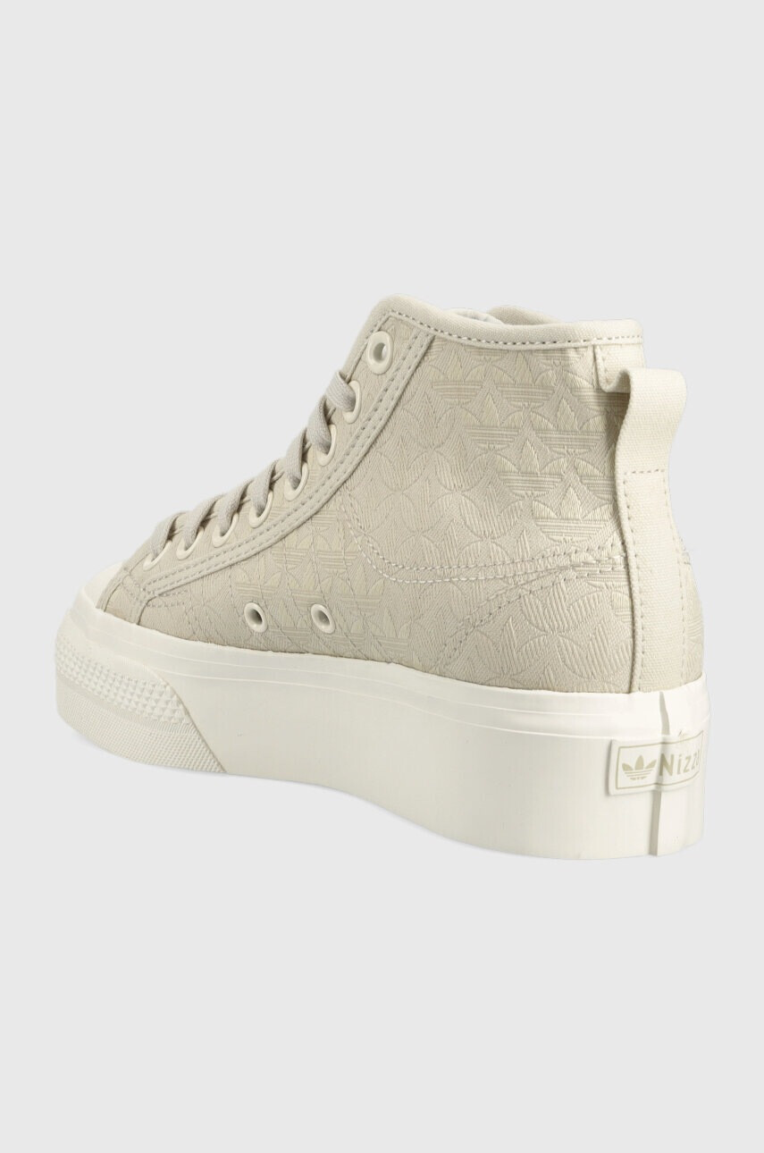 adidas Originals Високи кецове в бежово - Pepit.bg