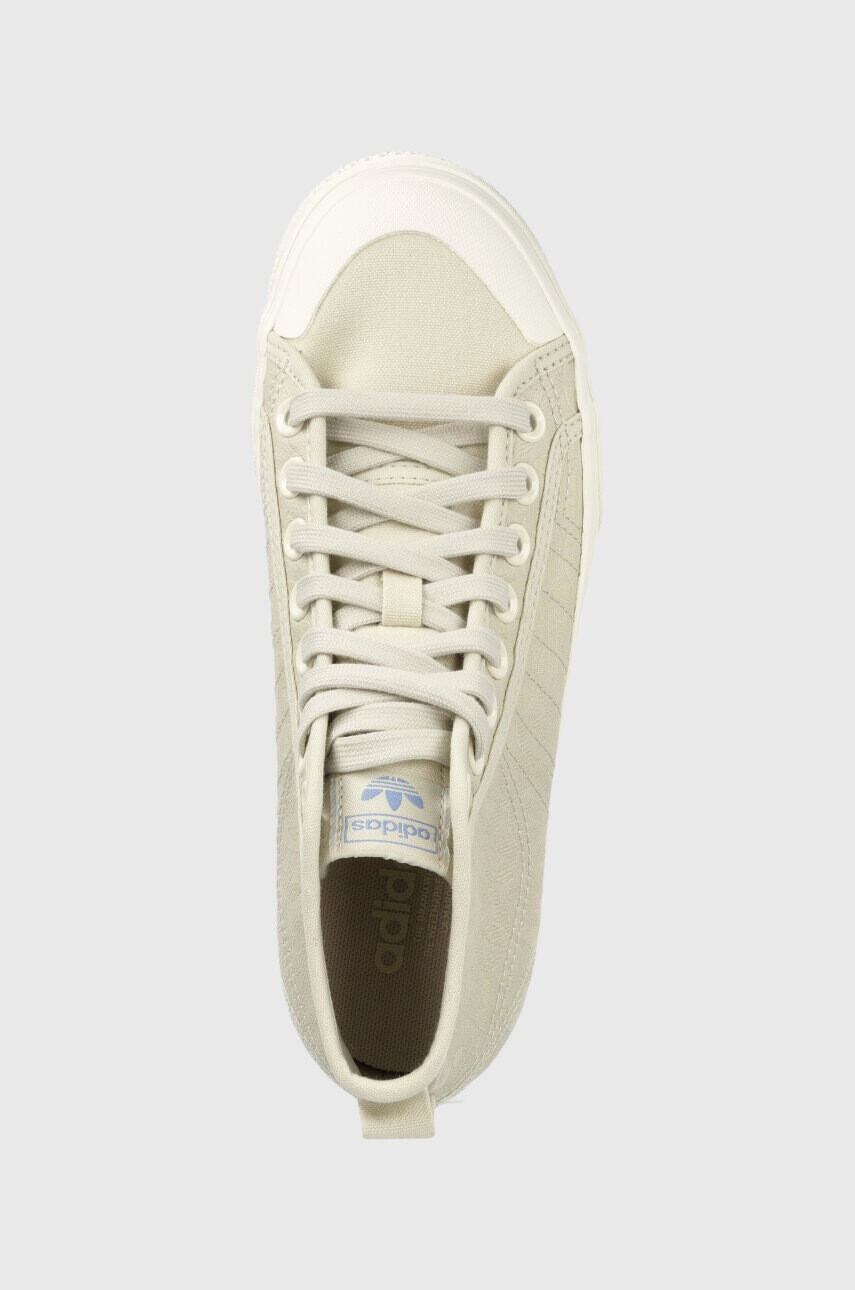 adidas Originals Високи кецове в бежово - Pepit.bg