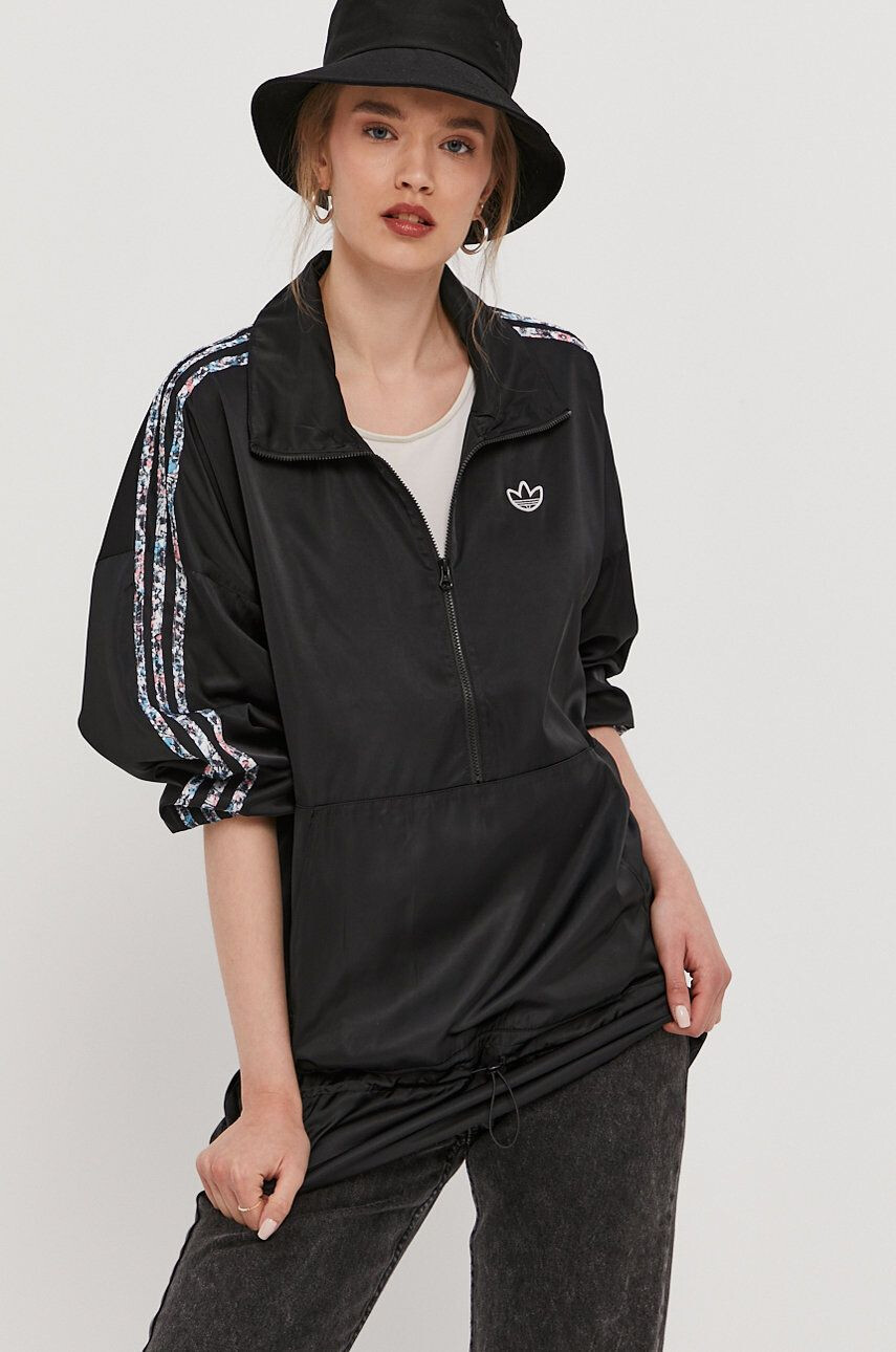 adidas Originals Яке GN3105 в черно с преходна изолация - Pepit.bg