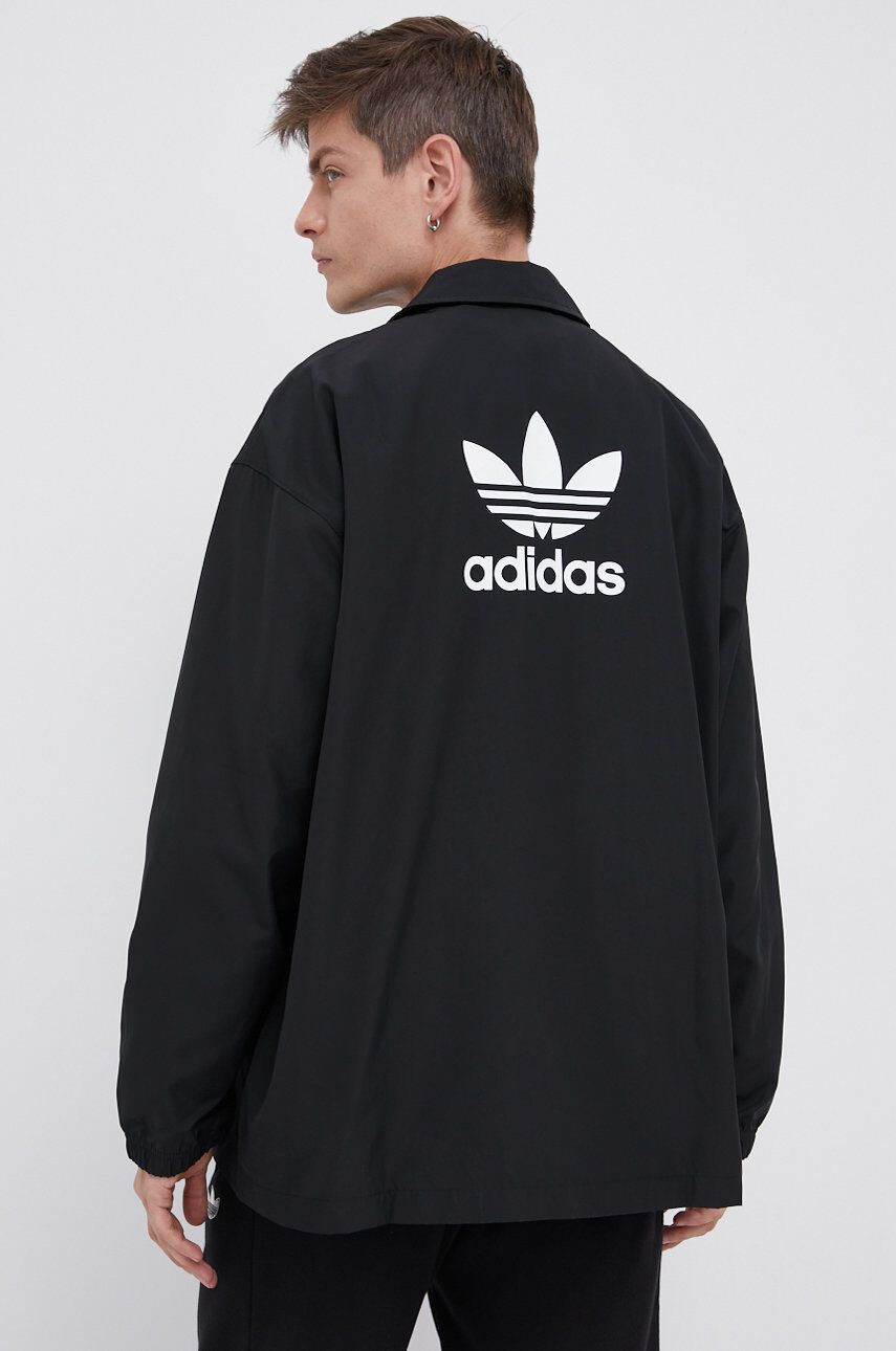 adidas Originals Яке H09129 мъжко в черно с преходна изолация с уголемена кройка - Pepit.bg