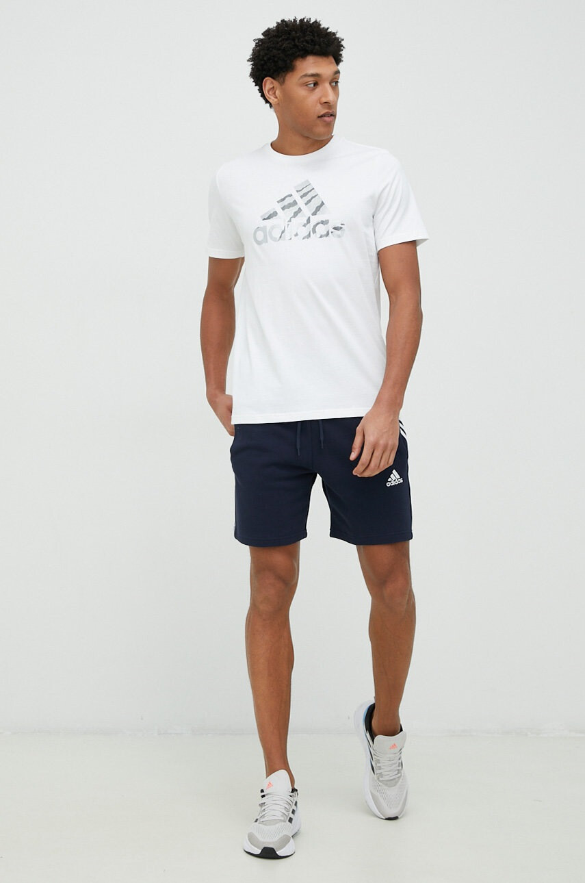 adidas Памучен къс панталон - Pepit.bg