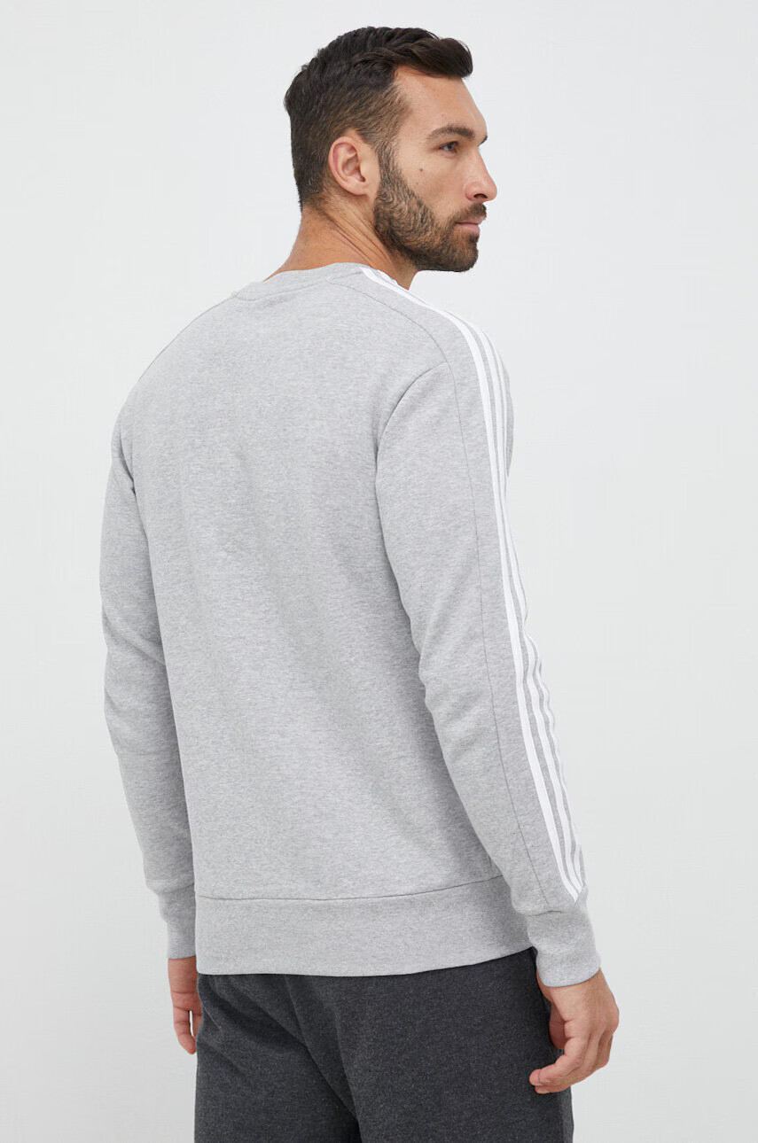 adidas Памучен суичър в сиво меланж на - Pepit.bg