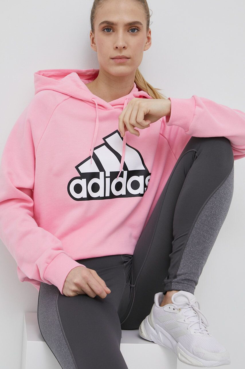 adidas Памучен суичър - Pepit.bg