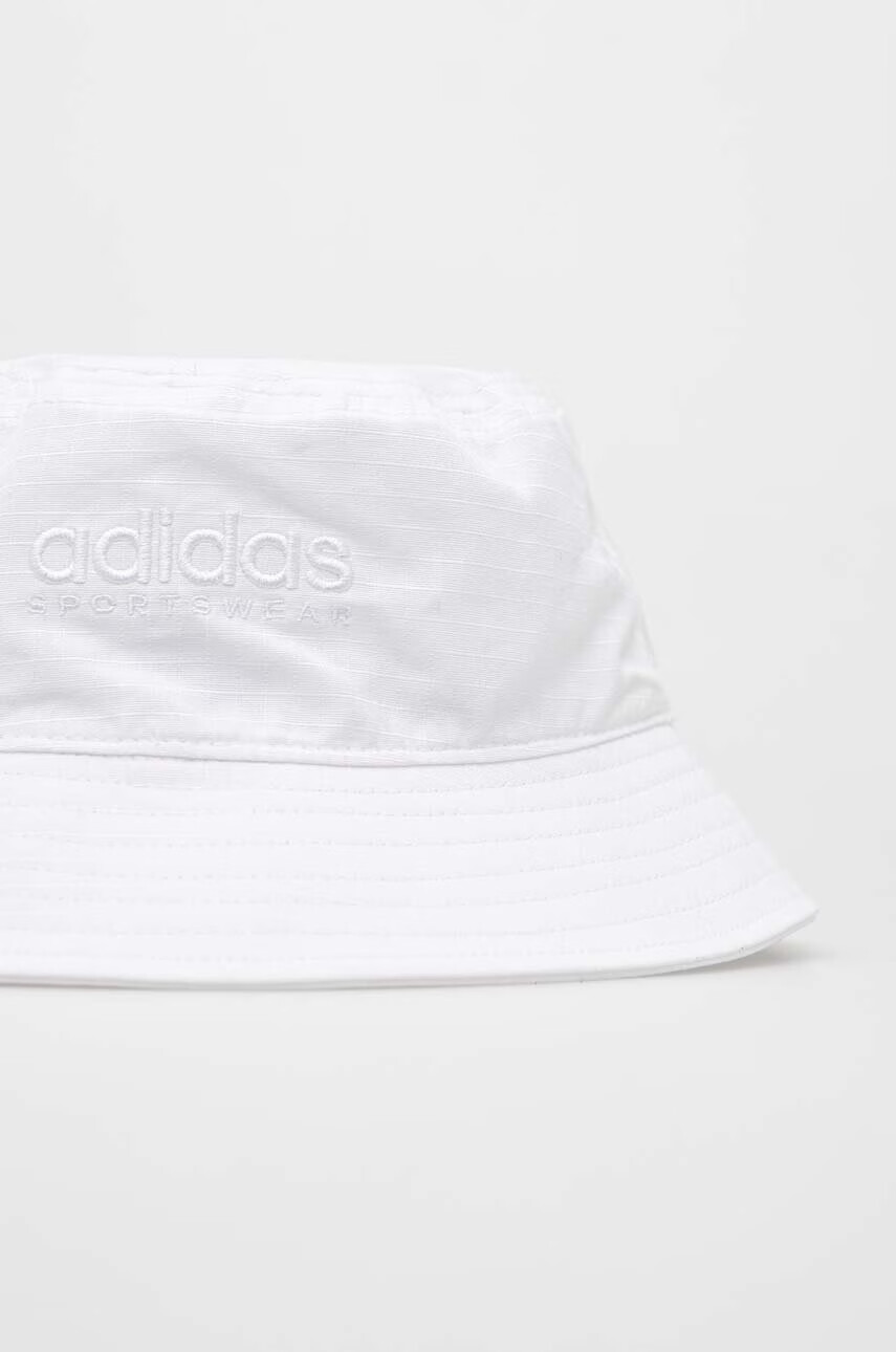 adidas Памучна капела в бяло от памук - Pepit.bg