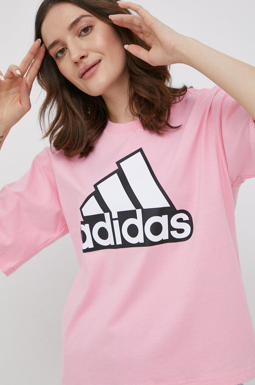 adidas Памучна тениска - Pepit.bg