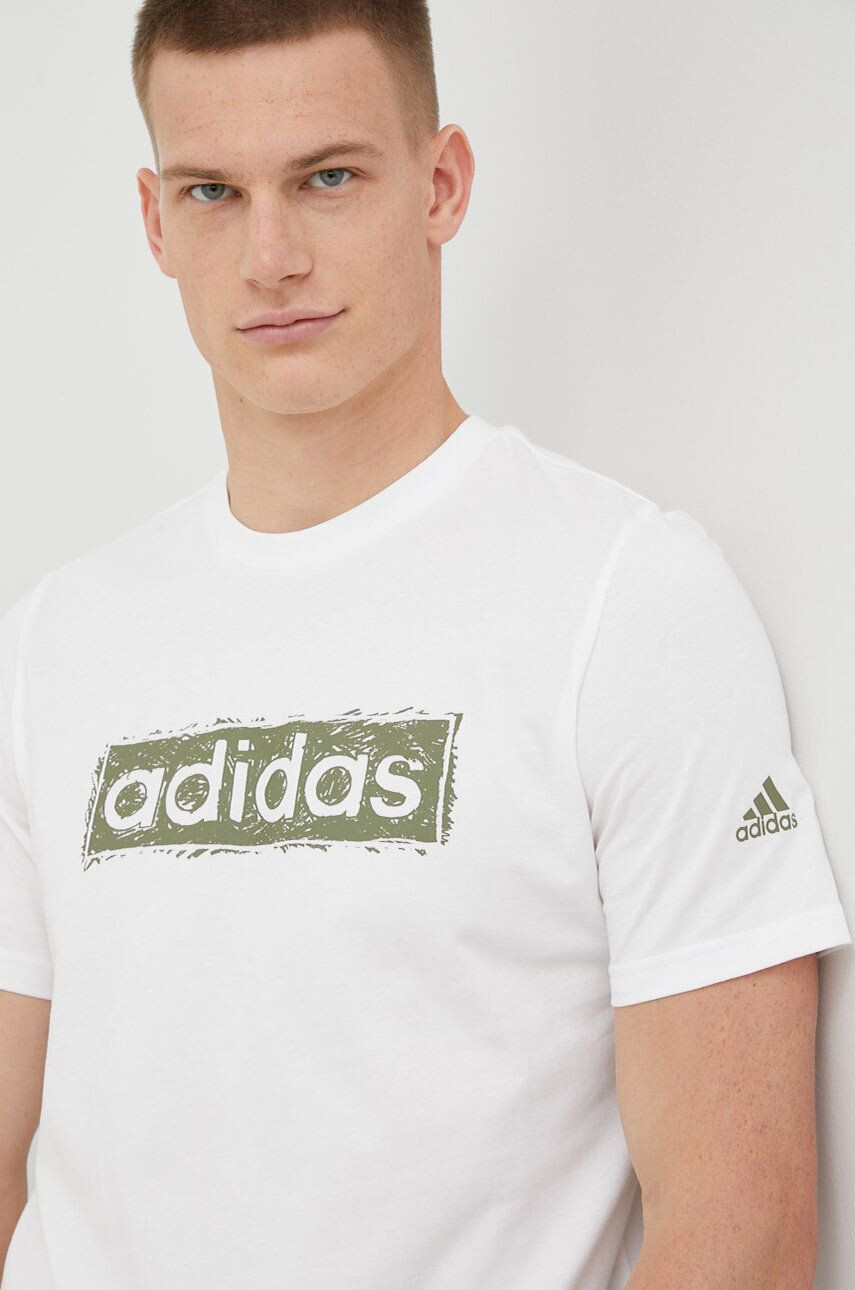 adidas Памучна тениска - Pepit.bg