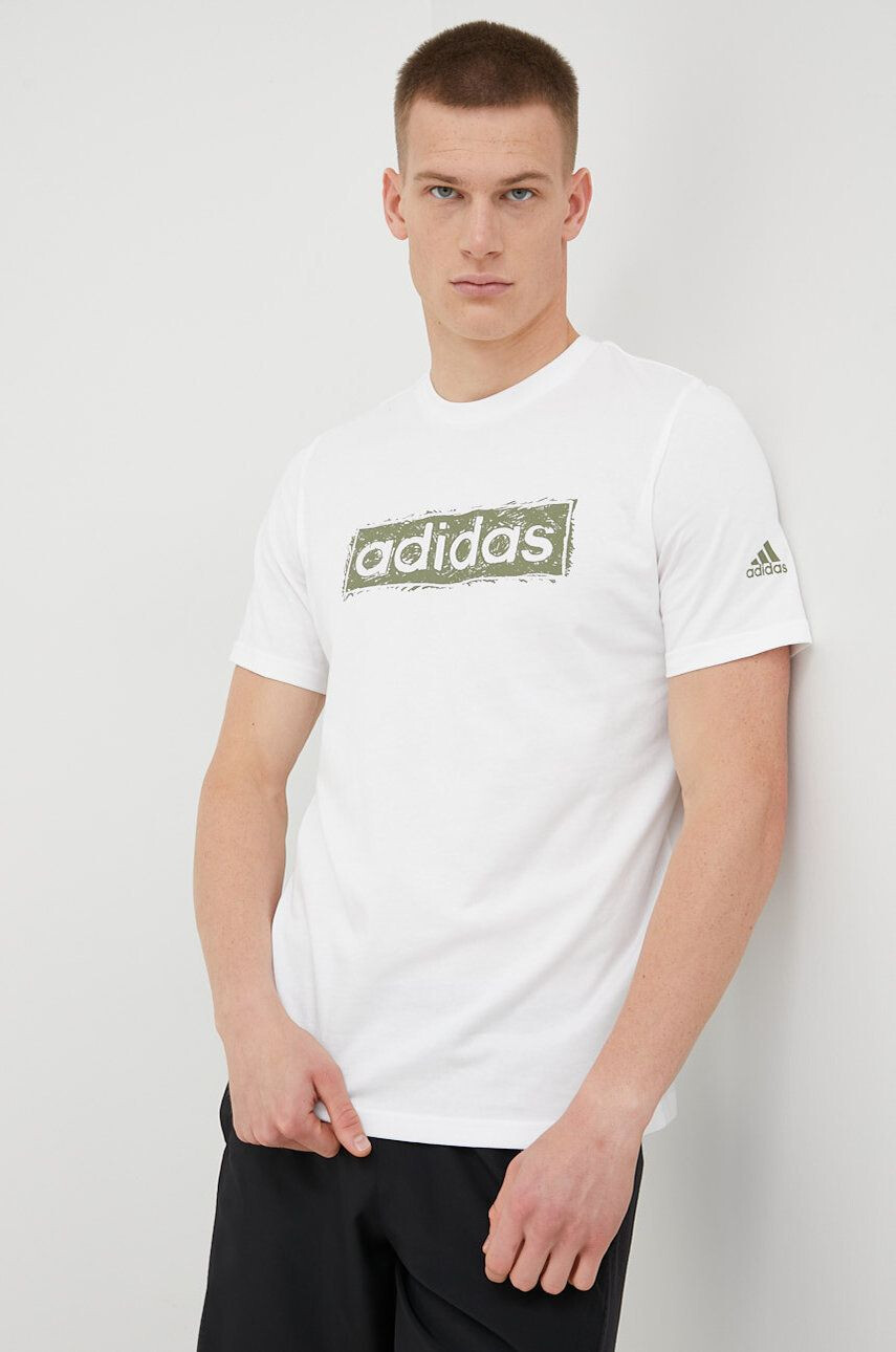 adidas Памучна тениска - Pepit.bg