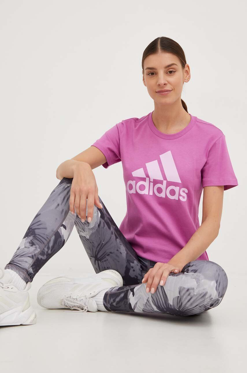 adidas Памучна тениска - Pepit.bg