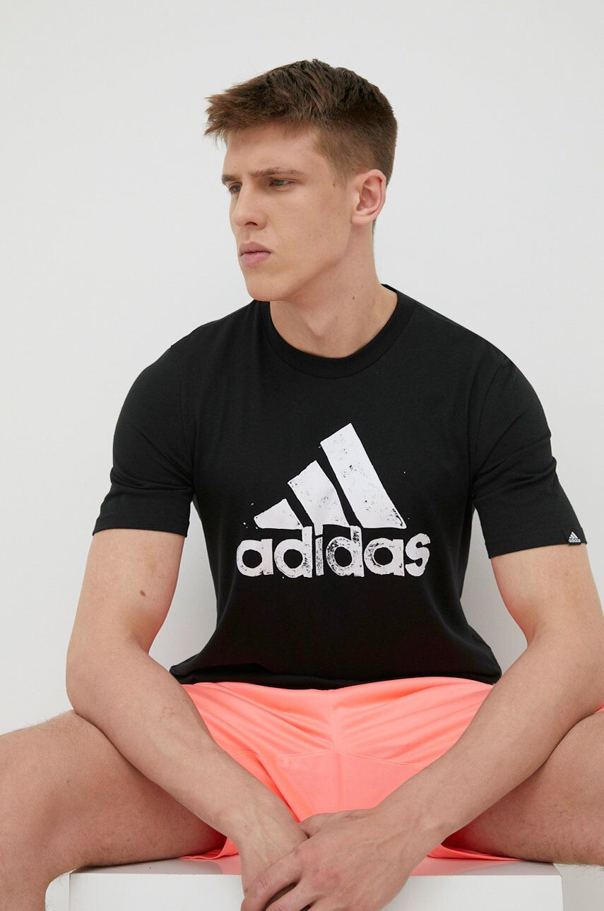 adidas Памучна тениска HE4794 - Pepit.bg