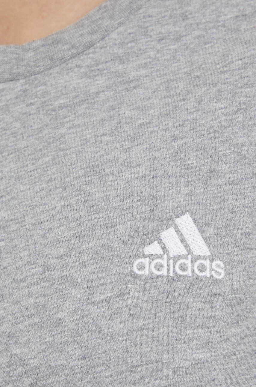 adidas Памучна тениска в сиво - Pepit.bg