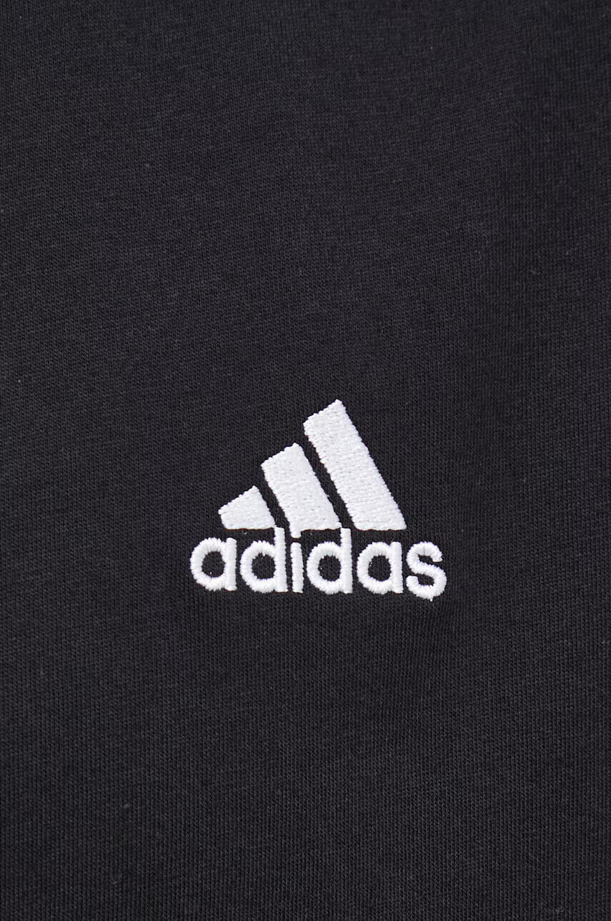 adidas Памучна тениска в черно - Pepit.bg