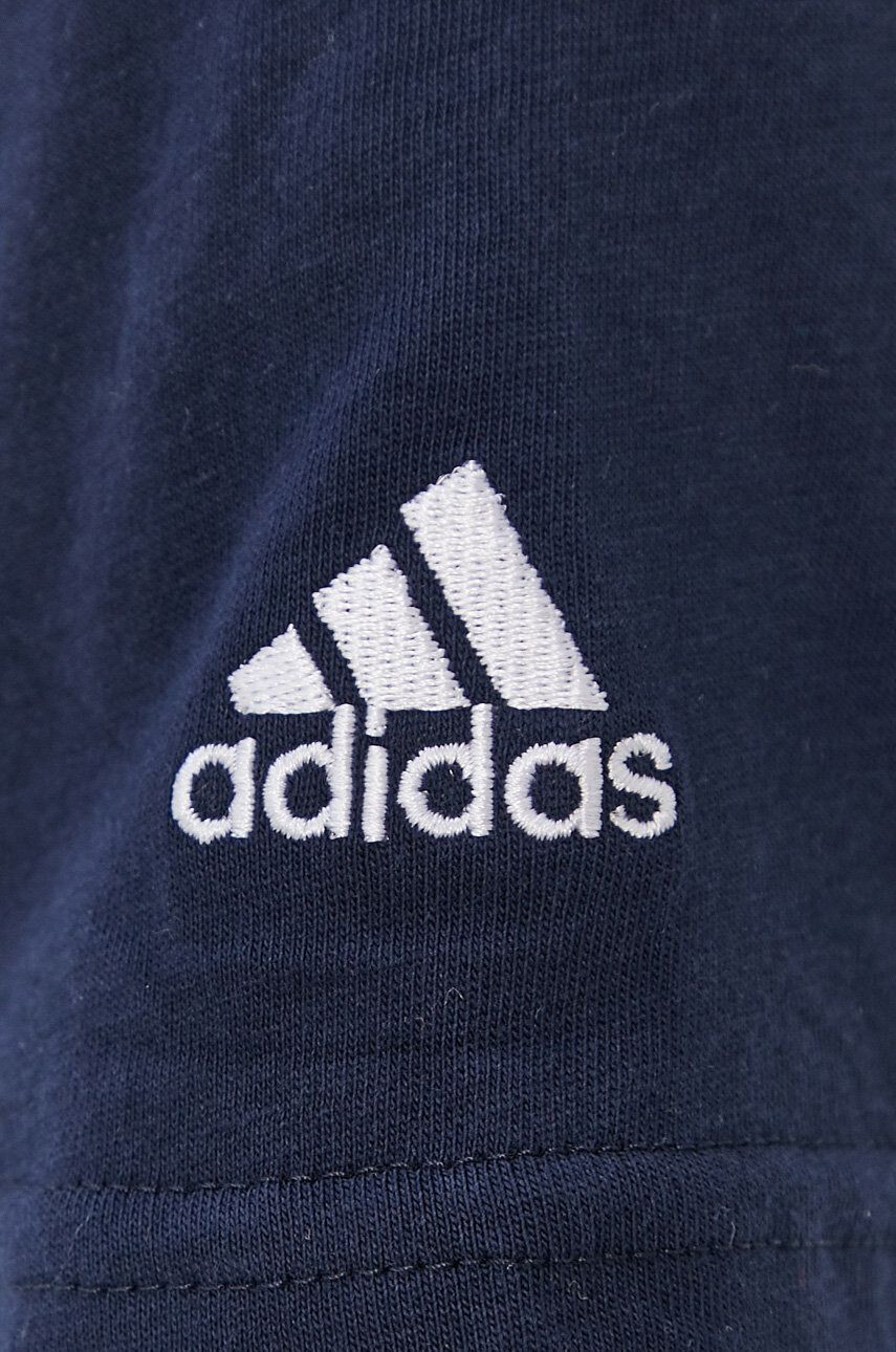 adidas Памучна тениска H07833 в тъмносиньо - Pepit.bg