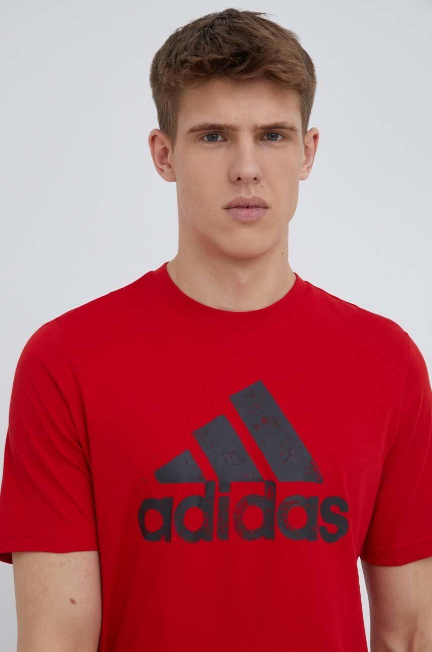 adidas Памучна тениска HE4796 - Pepit.bg