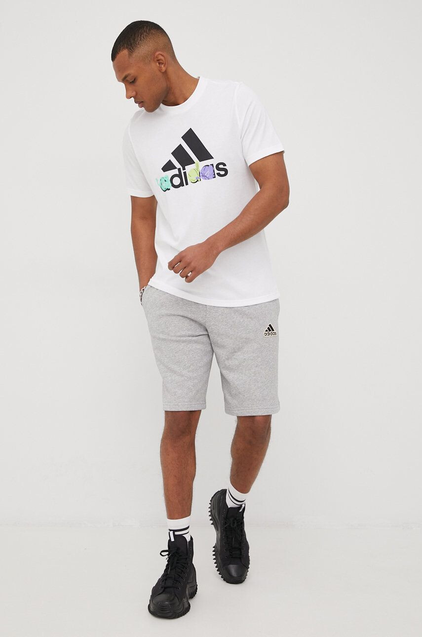 adidas Памучна тениска HE4838 - Pepit.bg