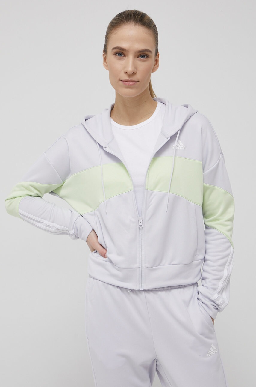 adidas Performance Анцуг HD9034 дамски в сиво - Pepit.bg