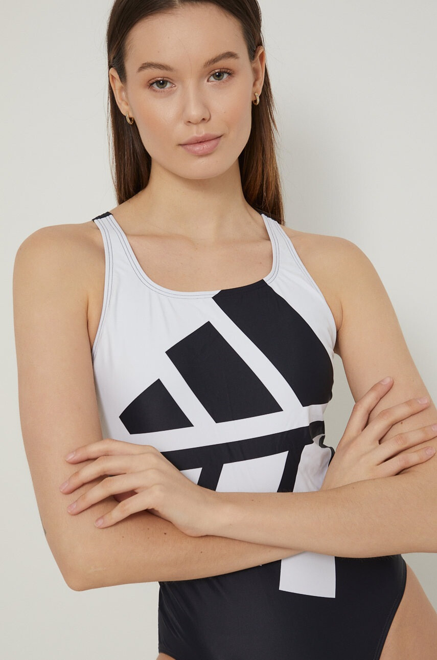 adidas Performance Бански костюм Logo Graphic HB3787 в тюркоазено с леко подплатена чашка - Pepit.bg