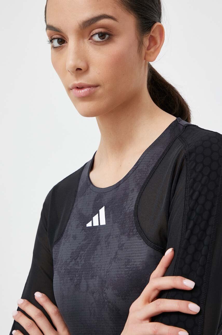 adidas Performance Блуза с дълги ръкави за трениране Paris в черно - Pepit.bg