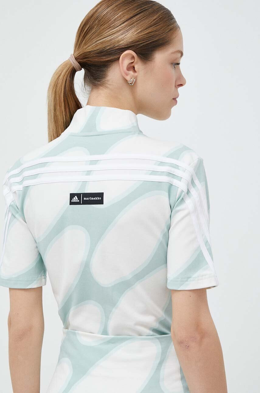 adidas Performance Боди Marimekko дамско в синьо с поло - Pepit.bg