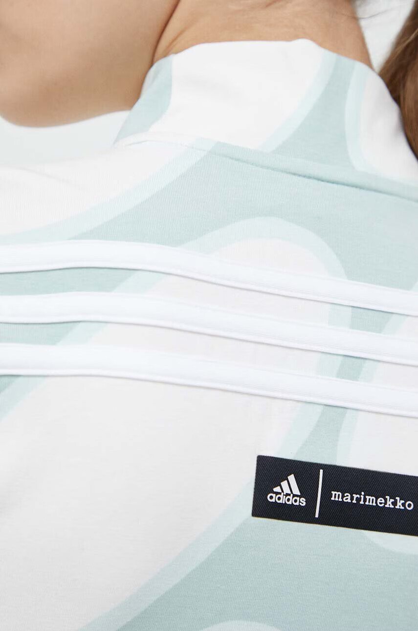 adidas Performance Боди Marimekko дамско в синьо с поло - Pepit.bg