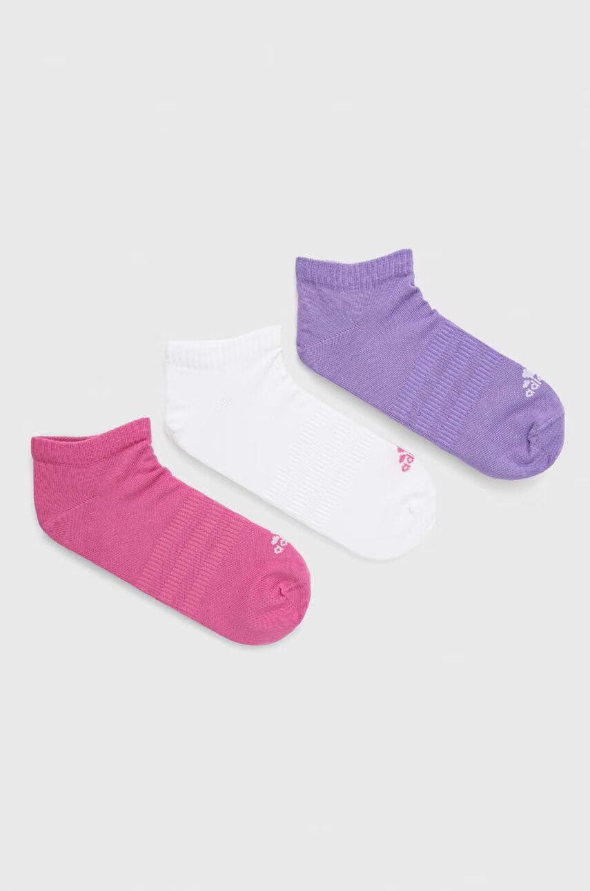 adidas Performance Чорапи (3 броя) в лилаво - Pepit.bg