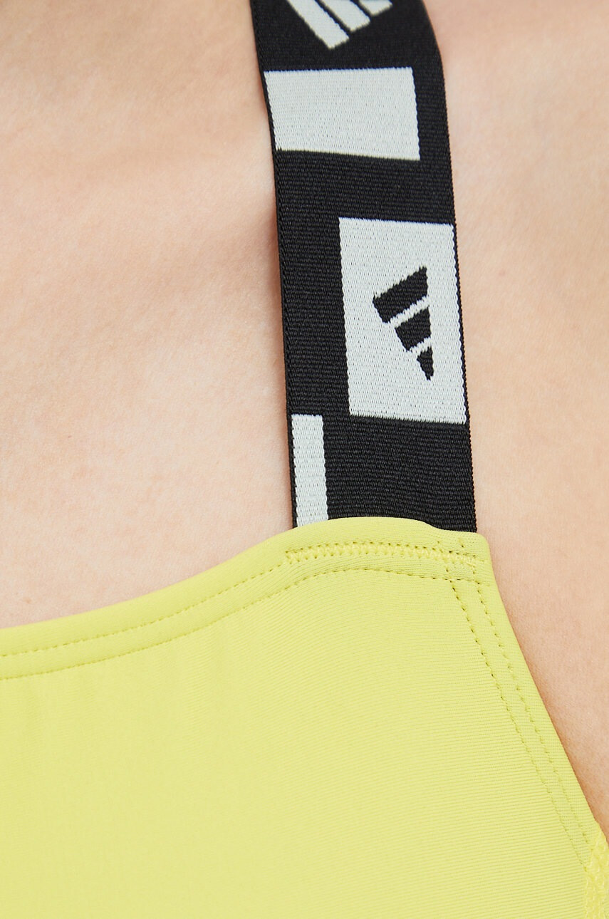 adidas Performance Цял бански Tape в жълто с мека чашка - Pepit.bg