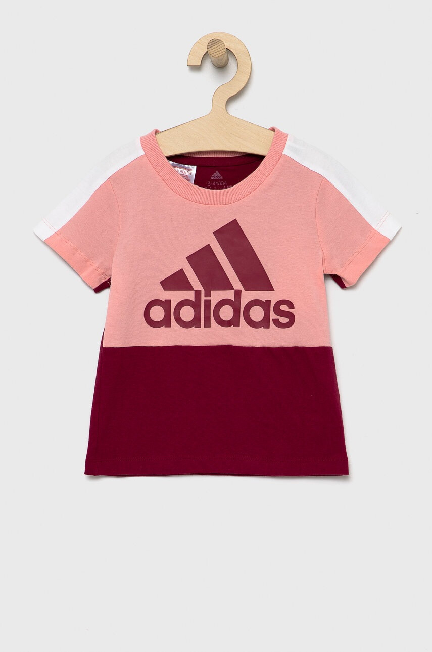 adidas Performance Детска памучна тениска HC5663 - Pepit.bg