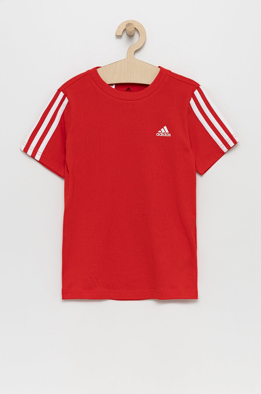adidas Performance Детска памучна тениска H65802 - Pepit.bg