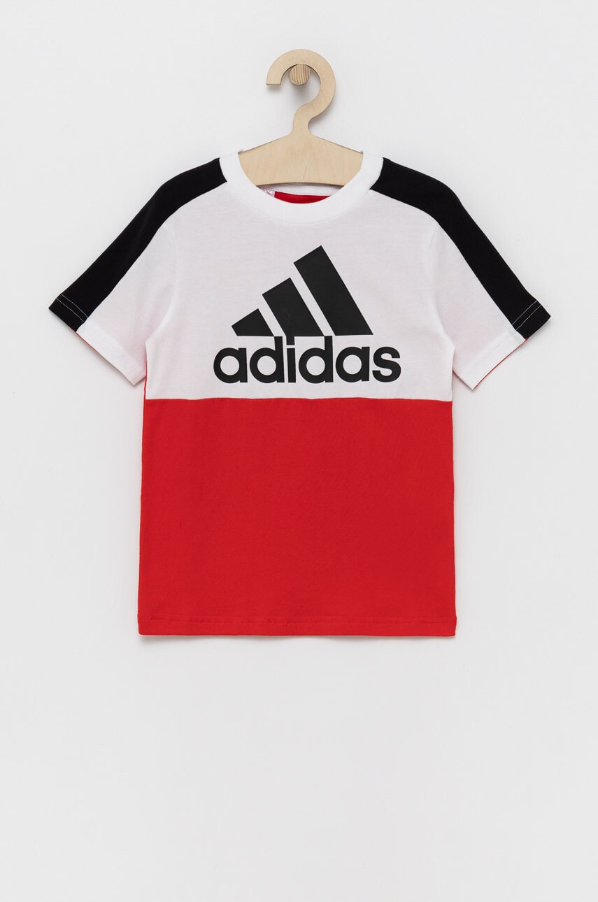 adidas Performance Детска памучна тениска HD5971 - Pepit.bg