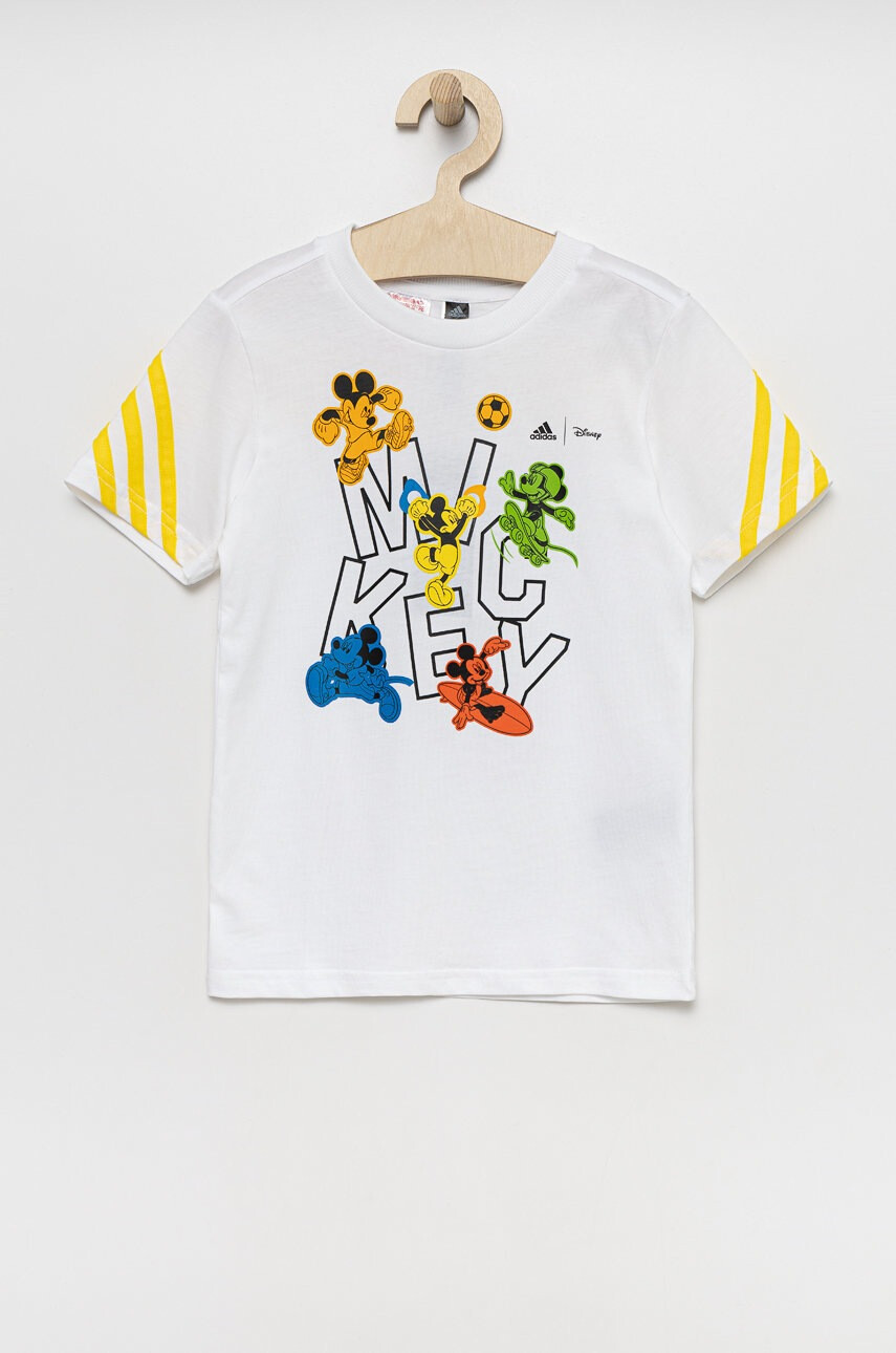 adidas Performance Детска памучна тениска HK6641 - Pepit.bg