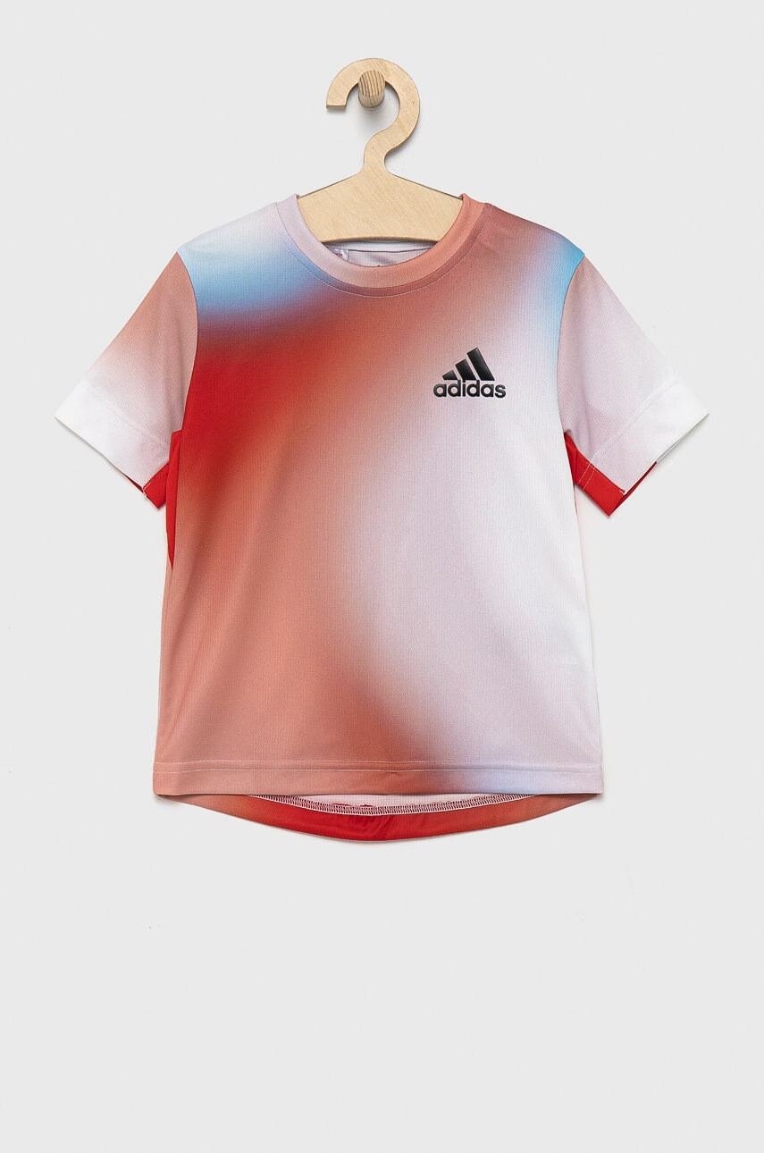 adidas Performance Детска тениска HA1357 с десен - Pepit.bg